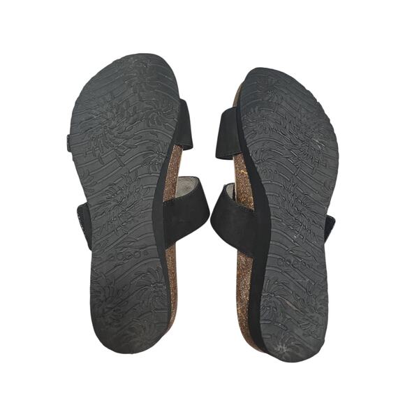 Abeo Black Catie Embellished Slip-on Sandals - Picture 7 of 7